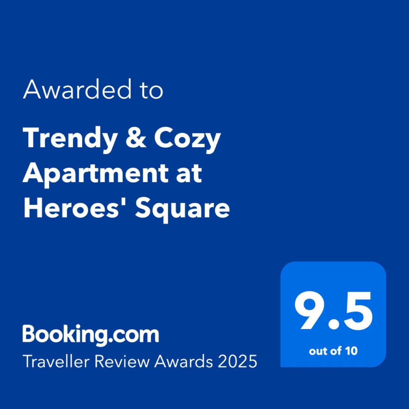 Trendy & Cozy Apartment At Heroes' Square Budapest Esterno foto
